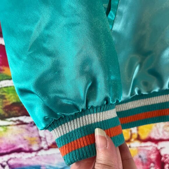 Disney Moana Satin Varsity Jacket Coat Size 4 - Picture 6 of 10